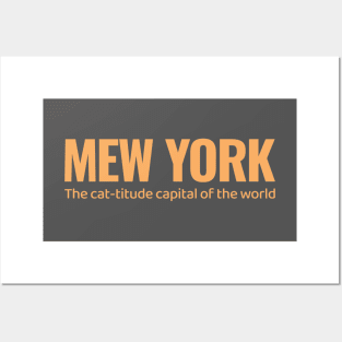 The Cat-titude Capital of the World: Mew York Posters and Art